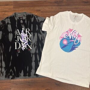 Men’s Jordan 2 T-Shirt Short Sleeve Lot sz: L and XL